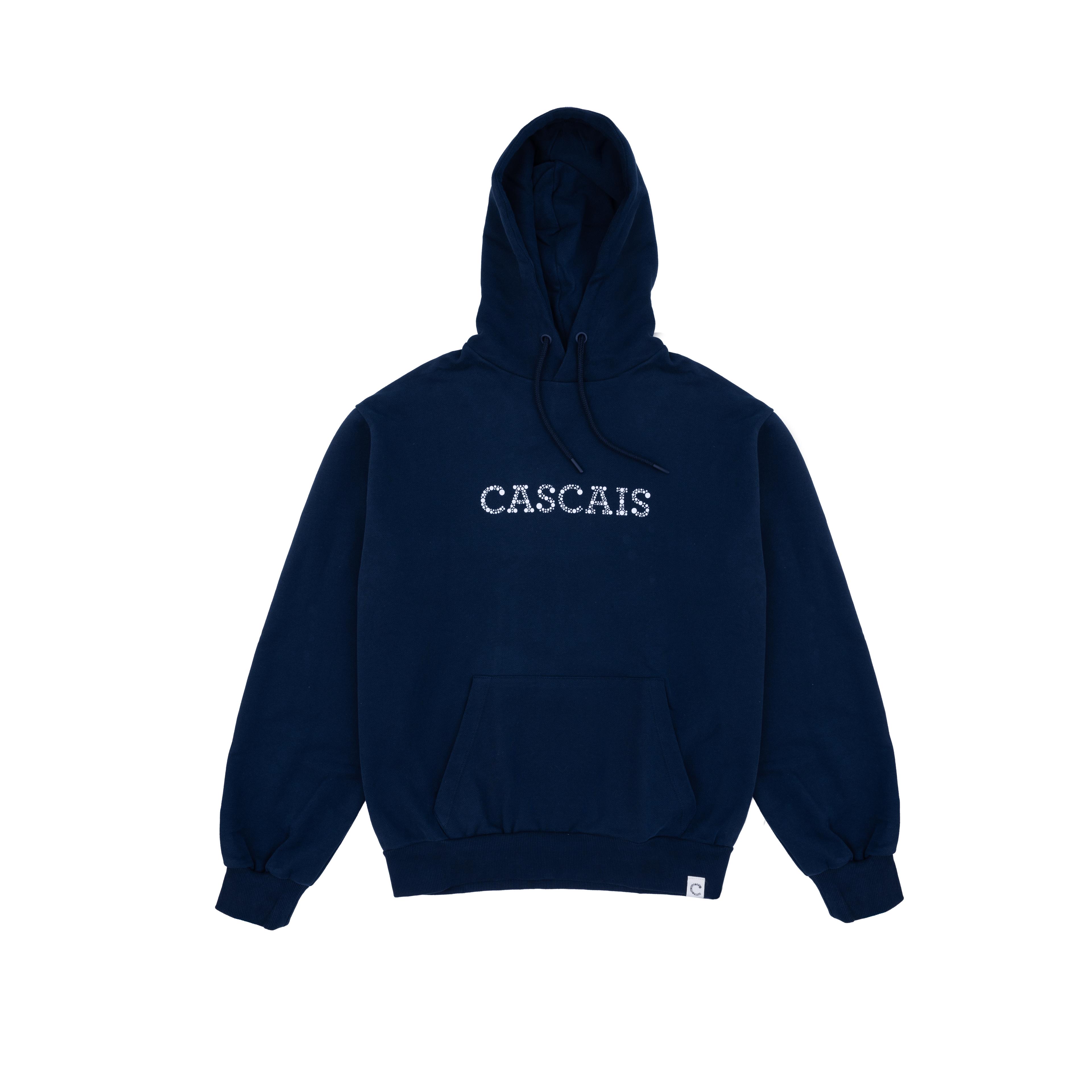 Hoodie - Blue - Cascais Printed
